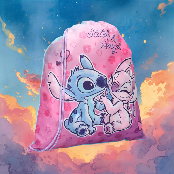 Lilo & Stitch Sportbeutel – Hello Cutie Turnbeutel | Disney Rucksack